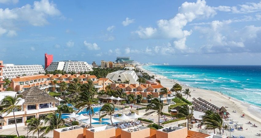 Tempat Indah Cancun Meksiko